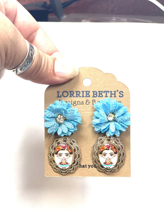 Frida Floral Earrings