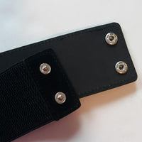 NEW! Black Embellished Waist Stretch Belt