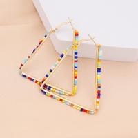 Simple Colorful Beads Earrings