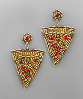 Just One Slice - Pizza Earrings